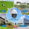 4G Solar Smart PTZ 5MP CCTV - 360° Rotation, Night Vision - Image 4